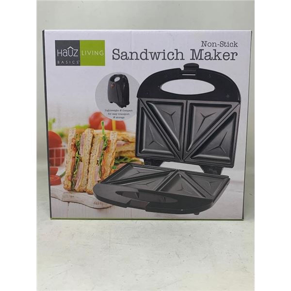 NEW Hauz Living Sandwich maker Non-stick