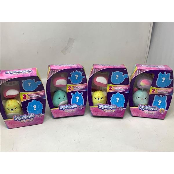 NEW Squishville Squishmallows Lot of 4 boxes