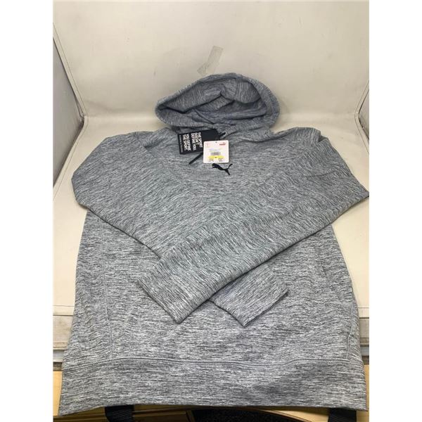 NEW Puma Train Cloudspun Hoodie medium gray heather Size MED