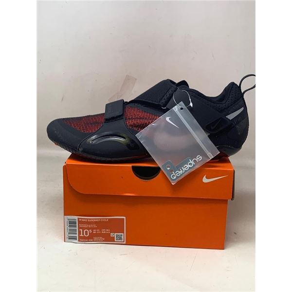 NEW Nike SuperRep Cycle Black/Metallic Silver Mens Size 10.5