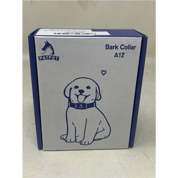 NEW Patpet Bark Collar A12 For Medium Dogs