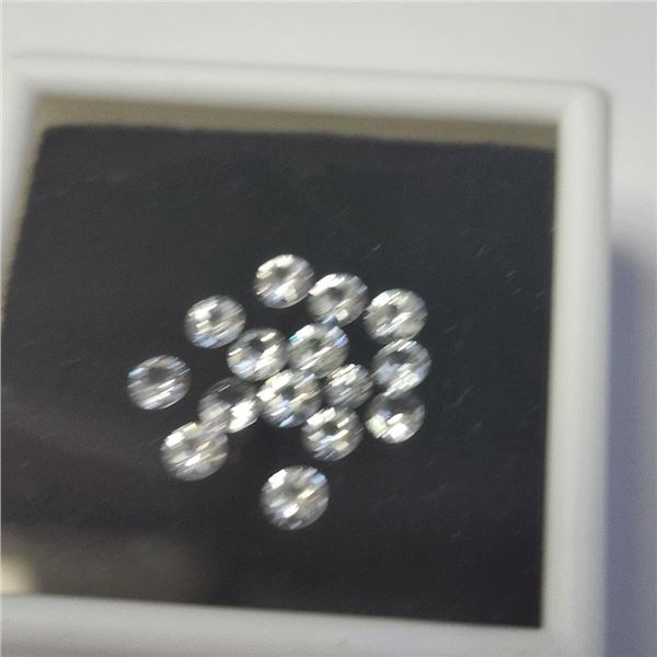 White Sapphire(2ct) (~Size )(Ring is resizable for $40) (~length inches), Suggested Retail Value $50