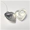 Image 3 : Silver Locket 16" Necklace (~Size )(Ring is resizable for $40) (~length inches), Suggested Retail Va