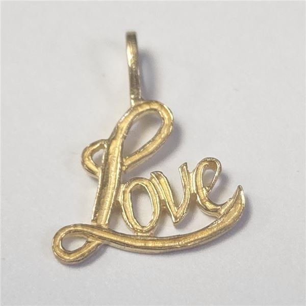 10K Yellow Gold 0.4G Pendant (~Size )(Ring is resizable for $40) (~length inches), Suggested Retail 