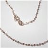 Image 3 : 18K Rose Gold 0.78G 16" Necklace (~Size )(Ring is resizable for $40) (~length MUSTinches), Suggested