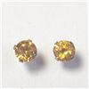 Image 1 : 10K Yellow Gold Citrine Earrings (~Size )(Ring is resizable for $40) (~length inches), Suggested Ret