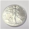 Image 2 : Fine Silver 999 1Oz Amercian Eagle Coin (~Size )(Ring is resizable for $40) (~length inches), Sugges