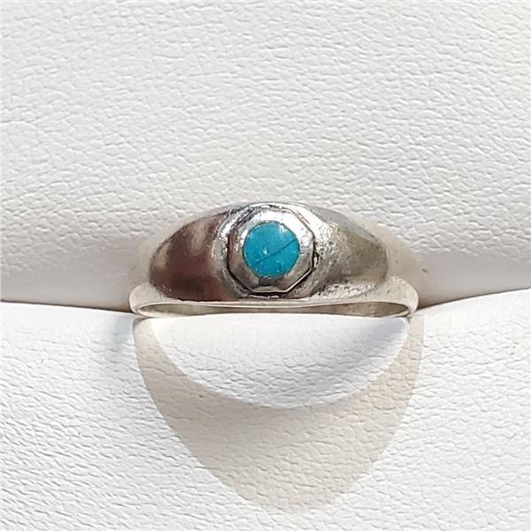 Silver Ring (~Size 7.5)(Ring is resizable for $40), Suggested Retail Value $100