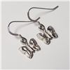 Image 2 : Silver Butterfly Earrings, Suggested Retail Value $80