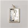 Image 3 : Silver Pendant (~Size 0) (~length 0 inches) (~weight 3.25g), Suggested Retail Value $100