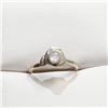 Image 1 : Silver Moonstone Ring (~Size 6)(Ring is resizable for $40), Suggested Retail Value $100