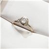 Image 3 : Silver Moonstone Ring (~Size 6)(Ring is resizable for $40), Suggested Retail Value $100