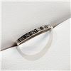 Image 2 : Silver Marcasite Ring (~Size 0), Suggested Retail Value $100