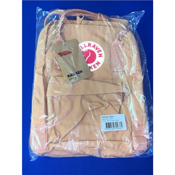 NEW Fjallraven Peach Sand Kanken Mini Backpack