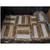 Image 2 : Pallet Lot New Cinca 4X16" White Ceramic Tiles -approx 45 cases