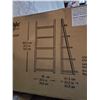 Image 3 : Bayside 5 tier wood angle style bookcase in box