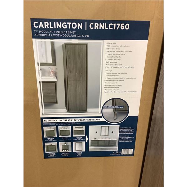 Carlington Modular Linen Cabinet 17"x54" NEW