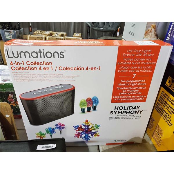 Luminations Holiday Symphony 4 in 1 programable christmas light show system