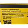 Image 2 : NEW Dewalt 12 inch double bevel sliding compound Miter Saw