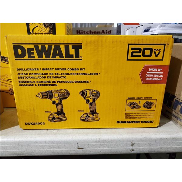 NEW DeWalt 20V Lithium Drill & Driver combo Set with 2 batteries and charger