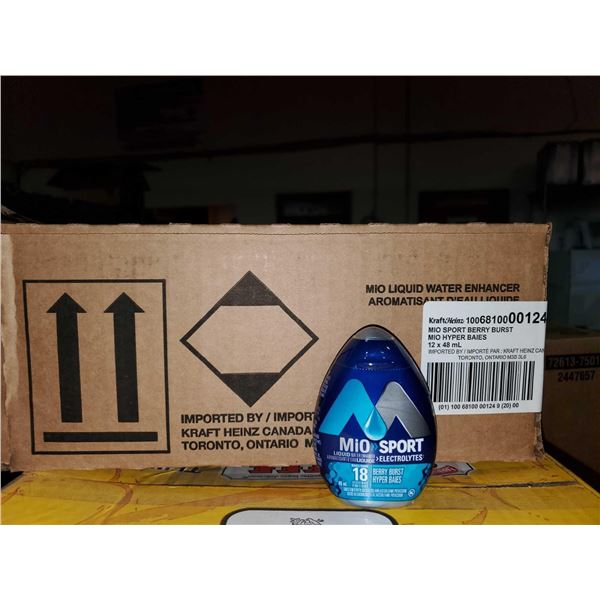 Mio Sport, Berry Burst 12x48ml