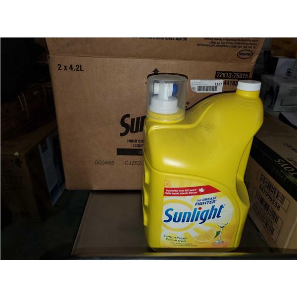 Sunlight Hand Dishwashing Liquid 2x4.2L