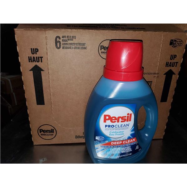 Persil Proclean Cold Water Laundry Soap 6x1.18L