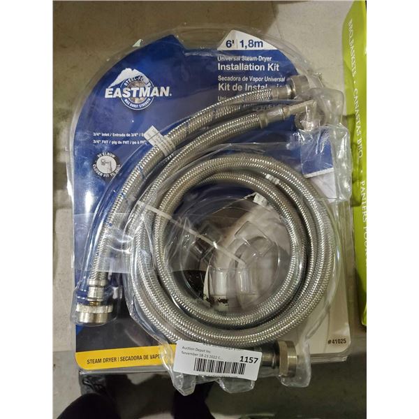 Eastman Universal Steam Dryer Instillation Kit 6' Sold AS IS