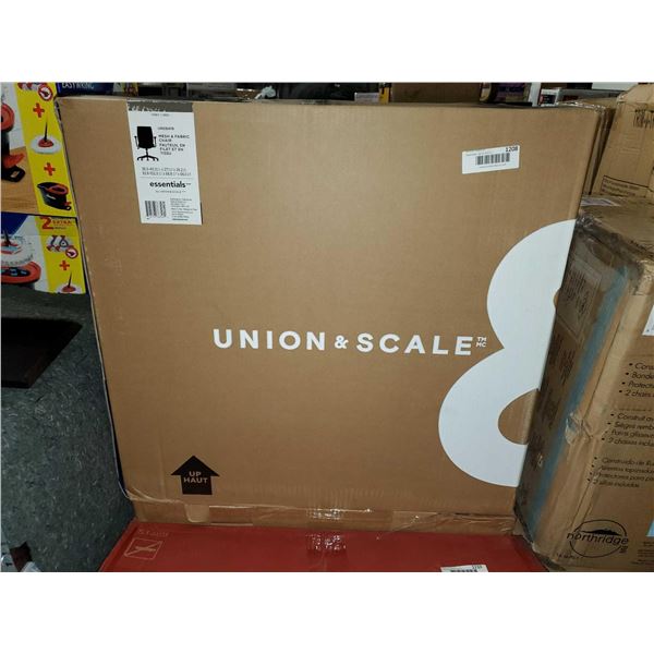 Union & Scale Mesh & Fabric Executive Desk Chair NEW in Box