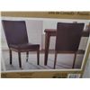 Image 2 : Northridge Bonded Leather upholstered chairs NEW lot of 2