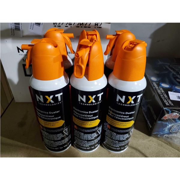XNT electronics Dusters lot of 6 x 198g