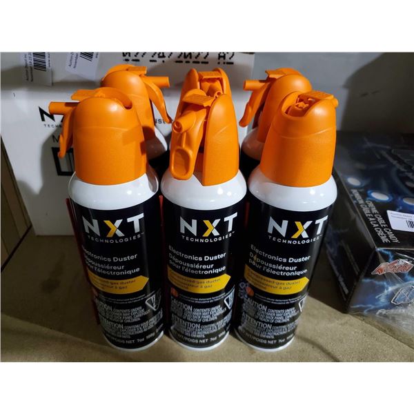 XNT electronics Dusters lot of 6 x 198g