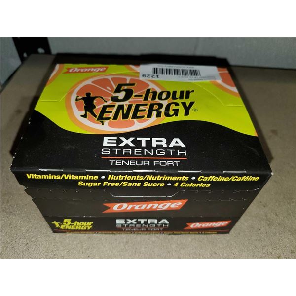 5 Hour Energy extra Strength case lot 12 x 57ml