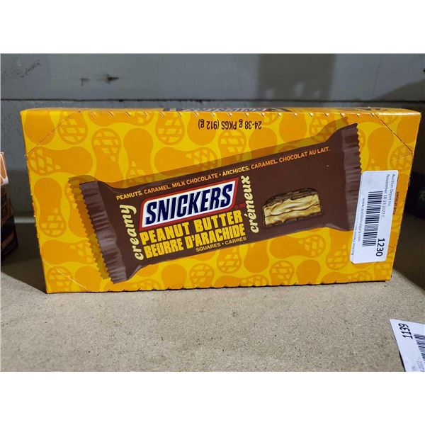 Snickers Peanut Butter Bars 24 x 38g