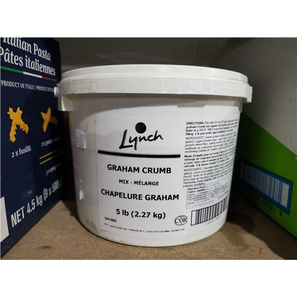 Restaurant Pack Graham Crumbs 5lbs pail