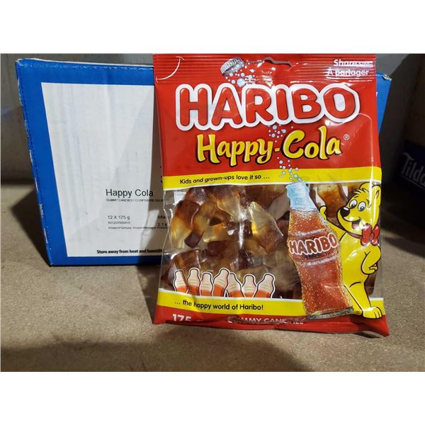 Haribo Happy cola Gummies Case lot 12 x 175g