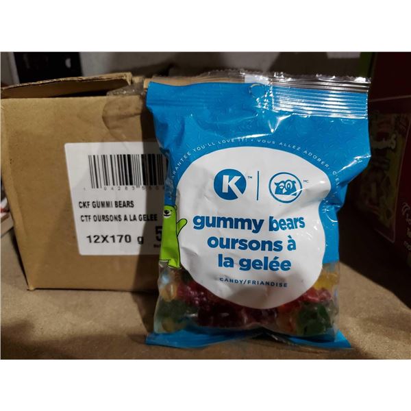Gummy Bears case lot 12 x 170g