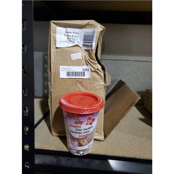 Koala Kup Jumbo Sour Suckers Case lot 12 x 140g