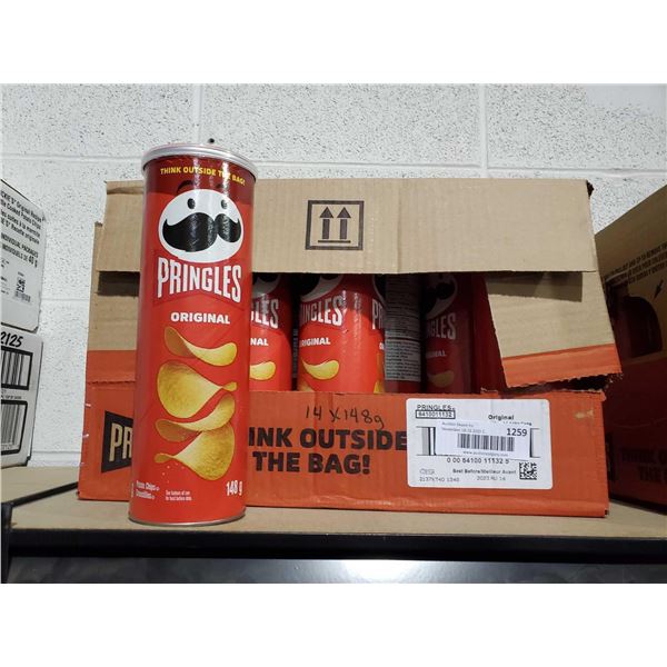 Pringles Original Case lot 14 x 148g