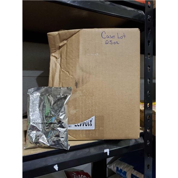 Deli Cafe columbian coffee case lot of 60 x 2.5oz bags