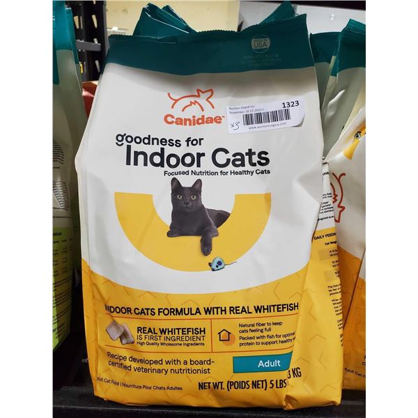 Canidae Real Whitefish Joint Formula Cat Food Lot of 3 x 5lbs