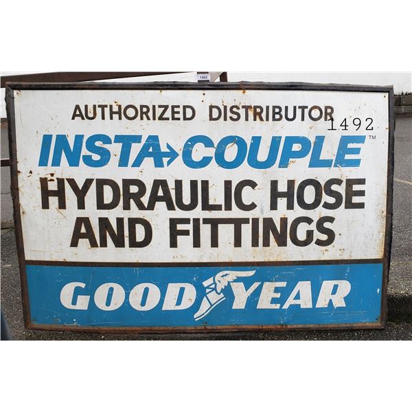 Goodyear Hydraulic Hose And Fittings Tin Sign