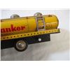 Image 3 : Tin oil tanker friction toy - 14" long