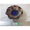 Image 1 : Carnival glass bowl 9" wide