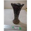 Carnival glass vase 9.5