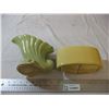 Image 3 : Beauceware vase with misc