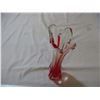 Image 2 : Art glass vase - 10" tall