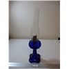 Cobalt blue bullseye oil lamp -22.5