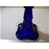 Image 4 : Cobalt blue bullseye oil lamp -22.5" tall