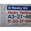 Image 2 : Husky oil sign metal - 24x12